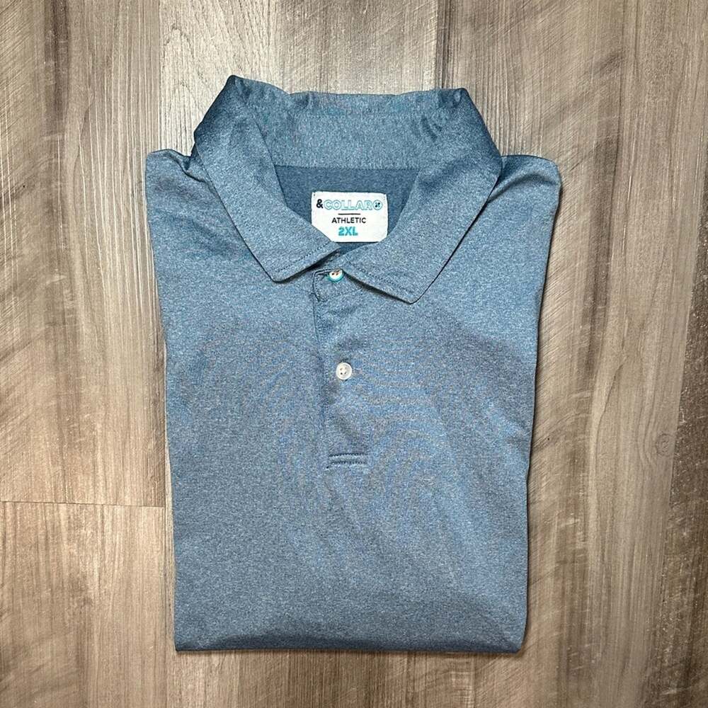 &Collar Athletic Performance Dress Polo - 2XL